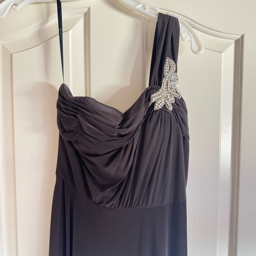 Brown gown